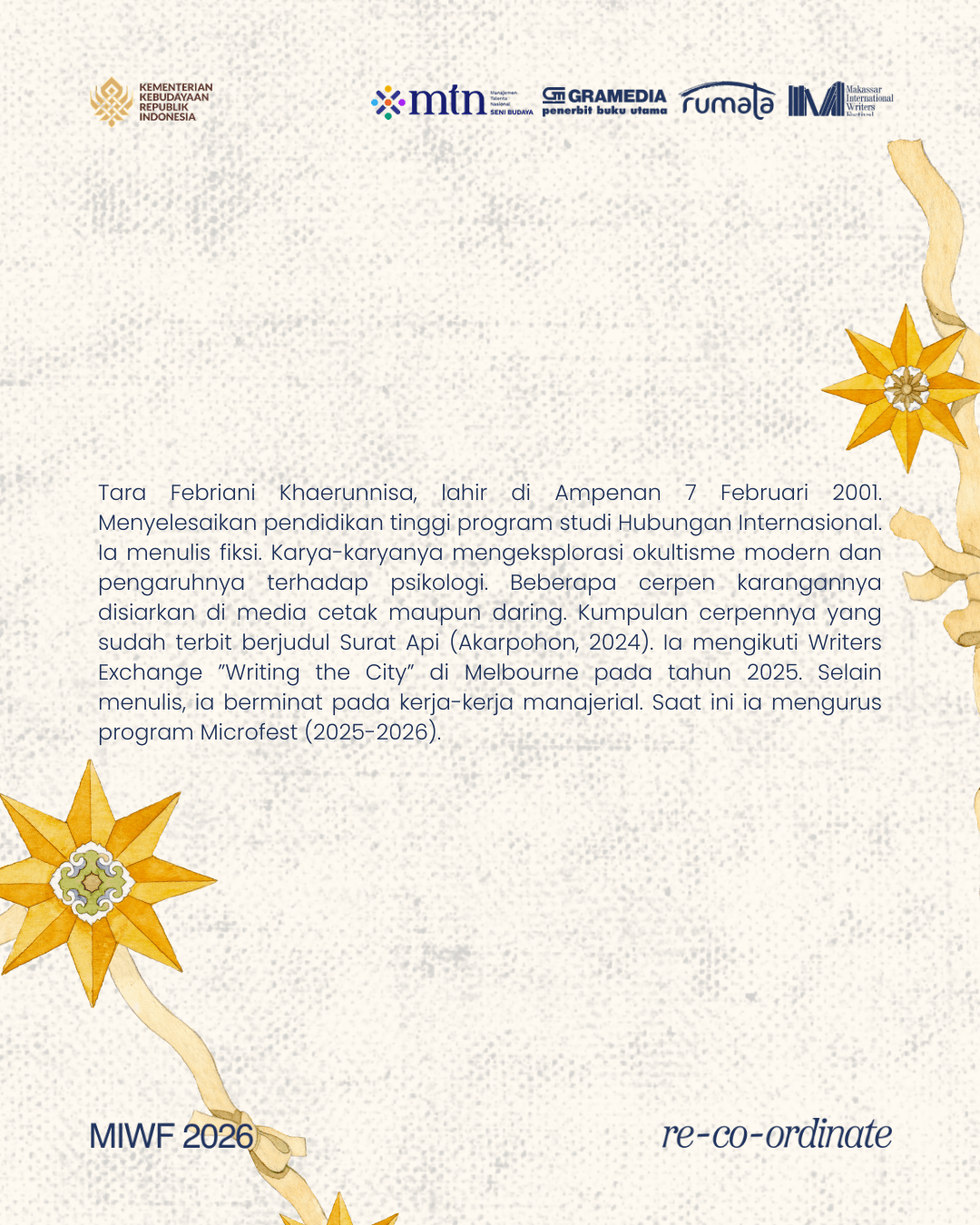 Tara 2 - Profil Emerging